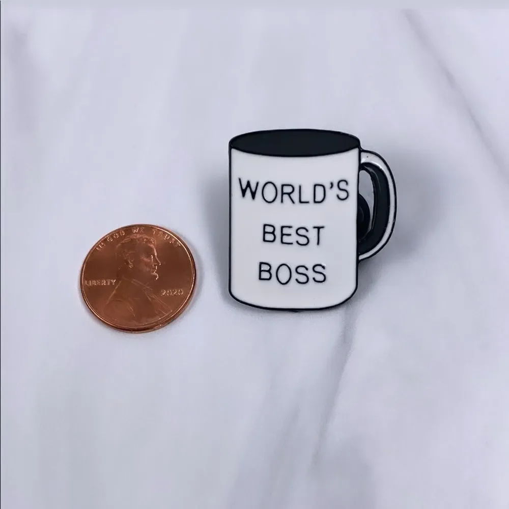 Best Boss Enamel Pin/ Brooch